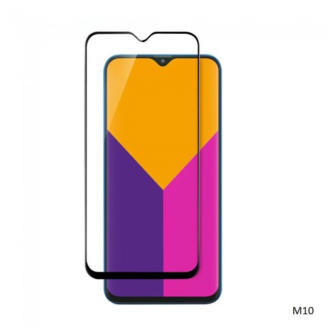 Margoun 3D Curved Tempered Glass Screen Protector for Samsung Galaxy M Series ( M10 , M20 )