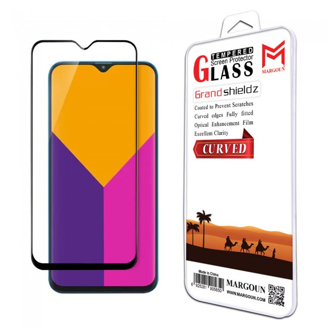 Margoun 3D Curved Tempered Glass Screen Protector for Samsung Galaxy M Series ( M10 , M20 )