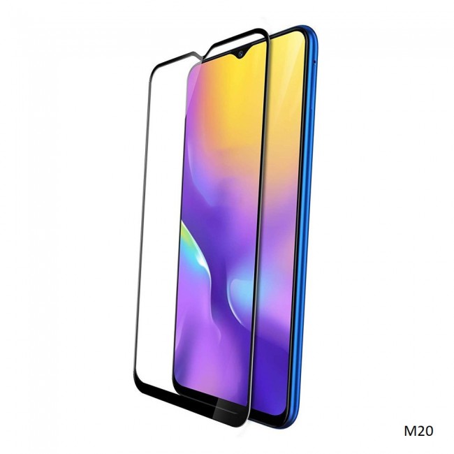 Margoun 3D Curved Tempered Glass Screen Protector for Samsung Galaxy M Series ( M10 , M20 )