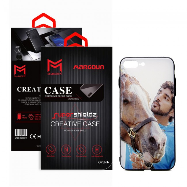 Margoun 3D Design Back Cover Case for Apple IPhone 7 Plus and 8 Plus