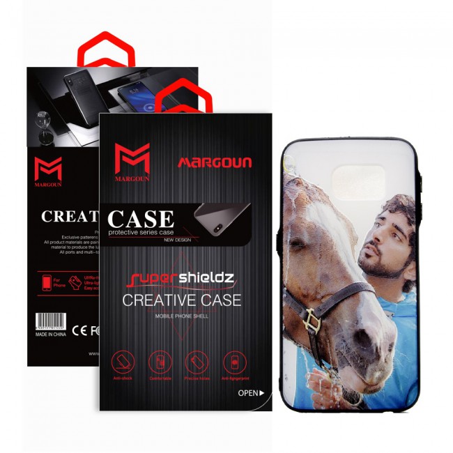 Margoun 3D Design Back Cover Case for Samsung Galaxy S6 Edge