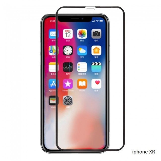 Margoun 3D Curved Tempered Glass Screen Protector for Apple Phones ( iphone X , XS , XS Max , XR )