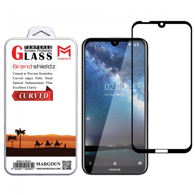 Margoun 3D Tempered Glass Screen Protector for Nokia 2.2