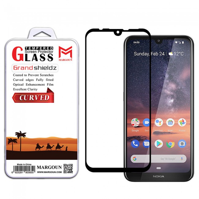 Margoun 3D Tempered Glass Screen Protector for Nokia 3.2