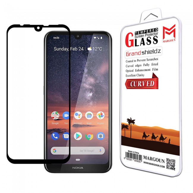 Margoun 3D Tempered Glass Screen Protector for Nokia 3.2