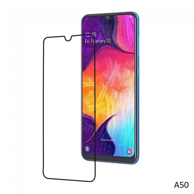 Margoun 3D Curved Tempered Glass Screen Protector for Samsung Galaxy A Series ( A70 , A10 , A50 , A80 )