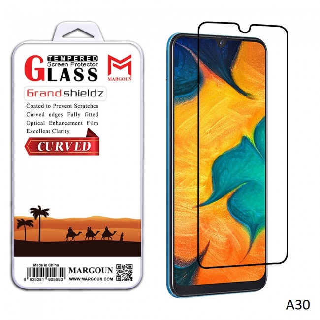 Margoun 3D Curved Tempered Glass Screen Protector for Samsung Galaxy A Series ( A70 , A10 , A50 , A80 )