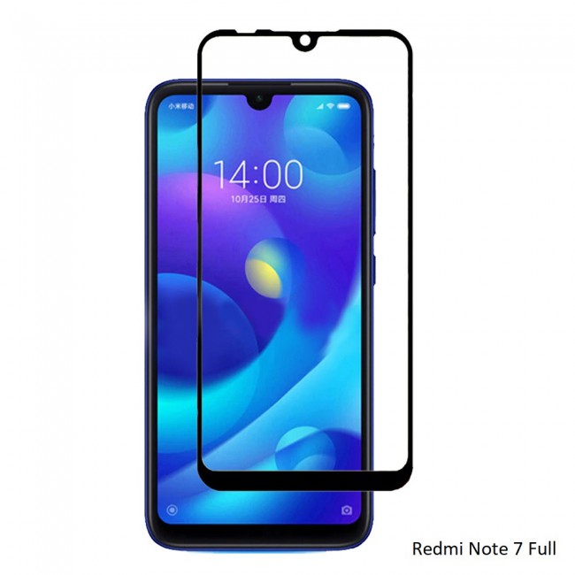 Margoun 3D Curved Tempered Glass Screen Protector for Xiaomi Phones ( Redmi Note 7 , Redmi Note 7 Full , Mi 9 , Redmi Go )