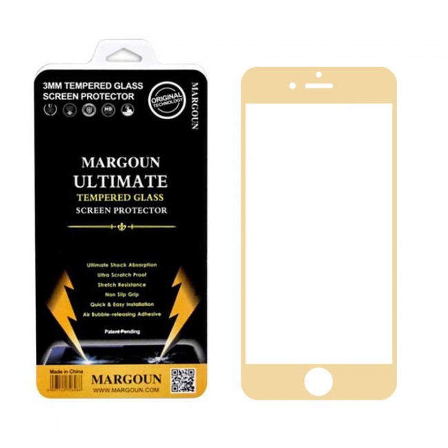 Margoun Screen Protector for Apple iphone 6/6s (4.7 inch ) - Gold , Rose Gold