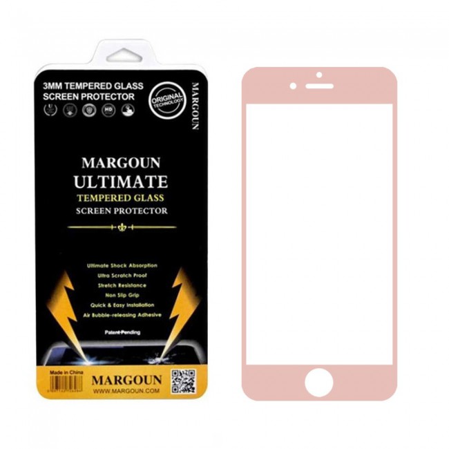 Margoun Screen Protector for Apple iphone 6/6s (4.7 inch ) - Gold , Rose Gold