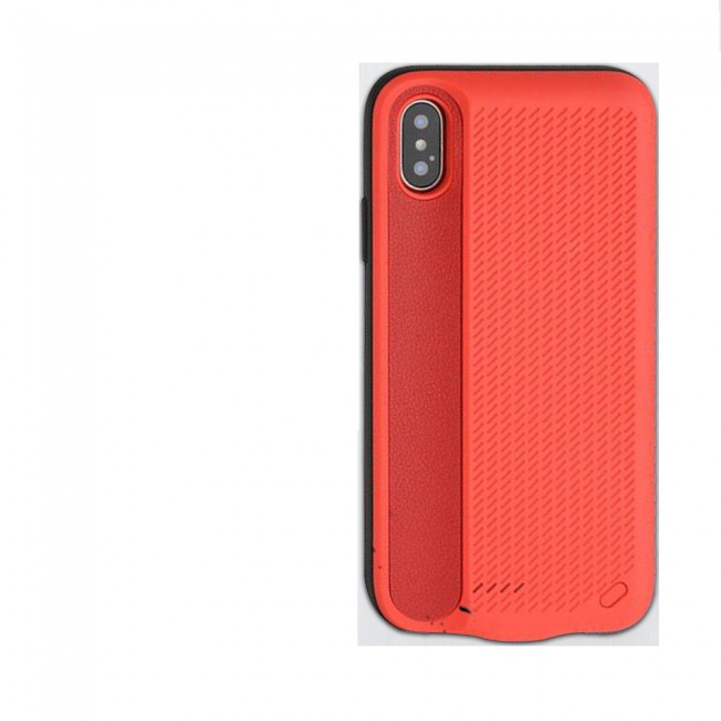 Margoun 4000mAh Battery Case for Appple iphone X , XS - Red