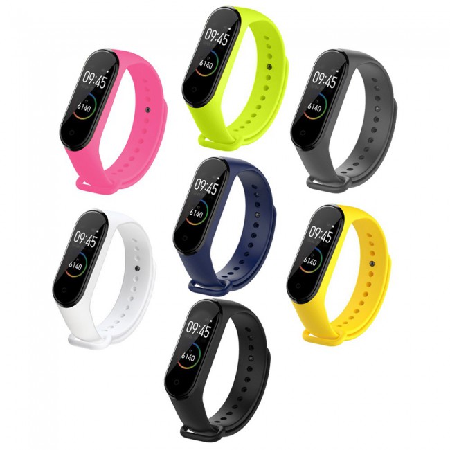 7Pack Silicone Band for Xiaomi Mi Band 3 and Mi Band 4