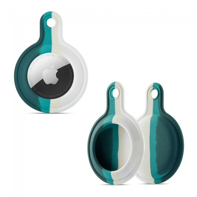 Margoun AirTag Silicone Key Ring for Apple AirTag - Multi02