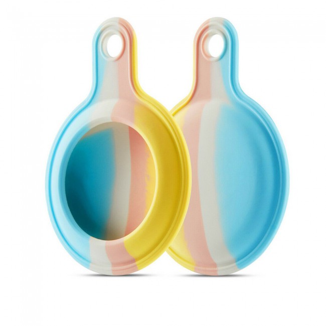 Margoun AirTag Silicone Key Ring for Apple AirTag - Multi05