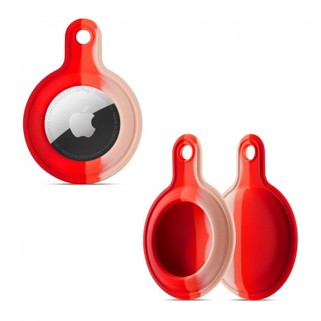Margoun AirTag Silicone Key Ring for Apple AirTag - Multi09