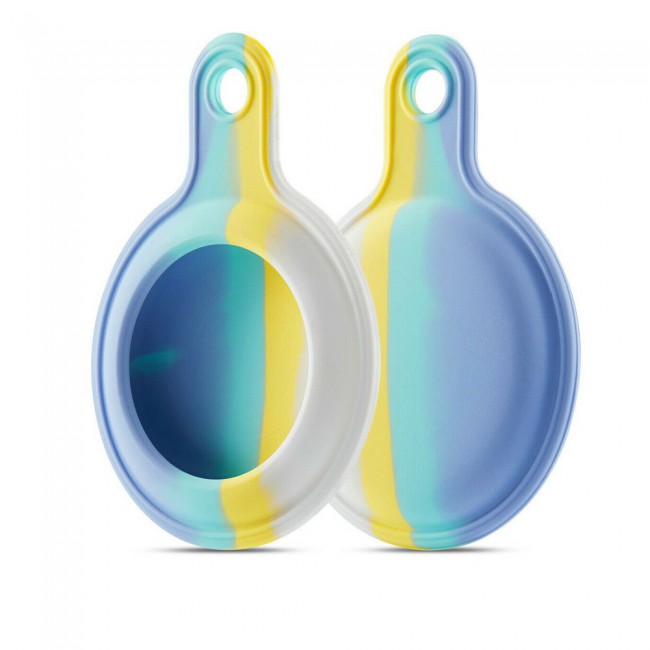 Margoun AirTag Silicone Key Ring for Apple AirTag - Multi10