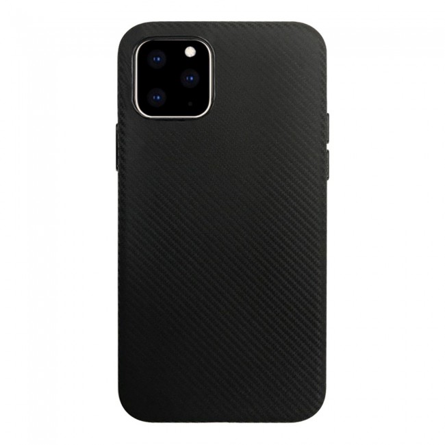 Margoun Carbon Fiber Design Protective Case Cover for Apple iphone 11 2019 6.5 inch / XI Max (6.5”) – Black