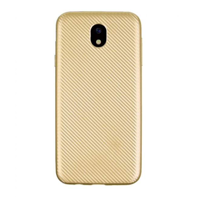 Margoun Carbon Fiber Protective Case Cover for Samsung Galaxy J5 Pro – Gold