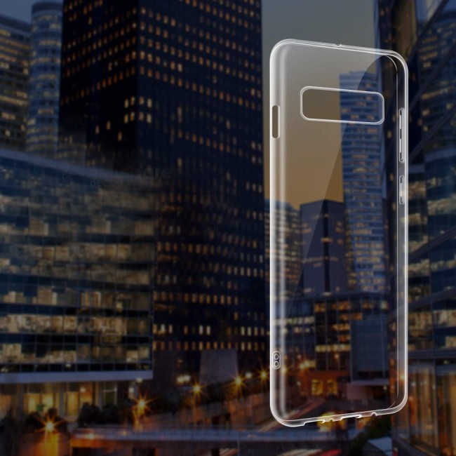 Margoun Clear Back Cover TPU Case for Samsung Galaxy S10 Plus ( S10+ )