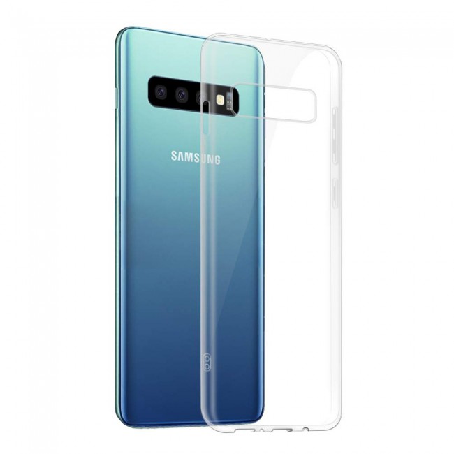 Margoun Clear Back Cover TPU Case for Samsung Galaxy S10 Plus ( S10+ )