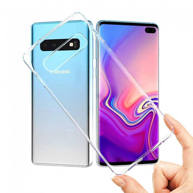 Margoun Clear Back Cover TPU Case for Samsung Galaxy S10 Plus ( S10+ )