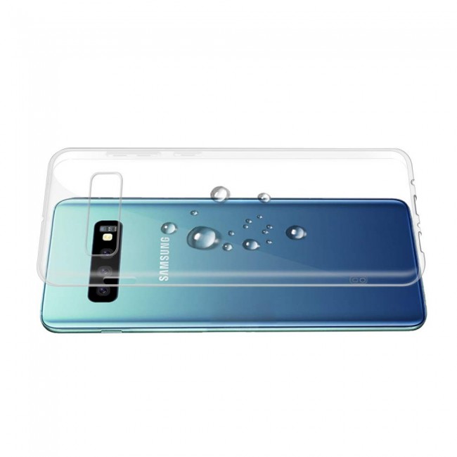 Margoun Clear Back Cover TPU Case for Samsung Galaxy S10