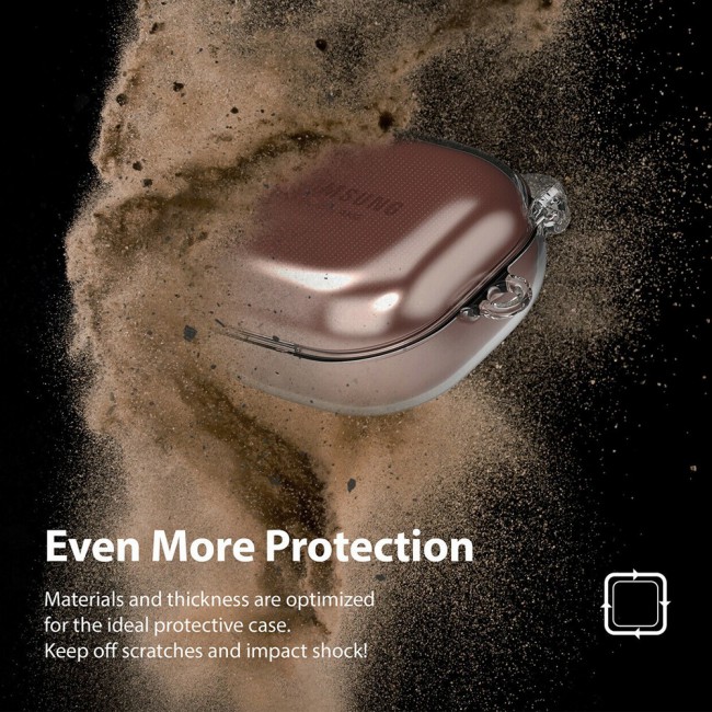 Margoun Clear Hard Case Cover for Samsung Galaxy Buds Live