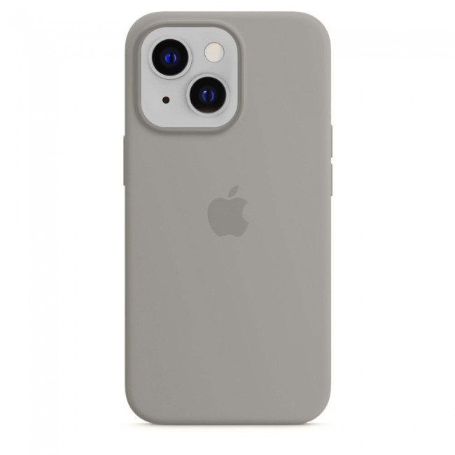 Margoun Silicone Case Cover for Apple iPhone 13 - Grey