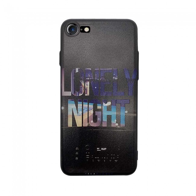 iphone SE 2020 Case Cover-Lonely Night Printed