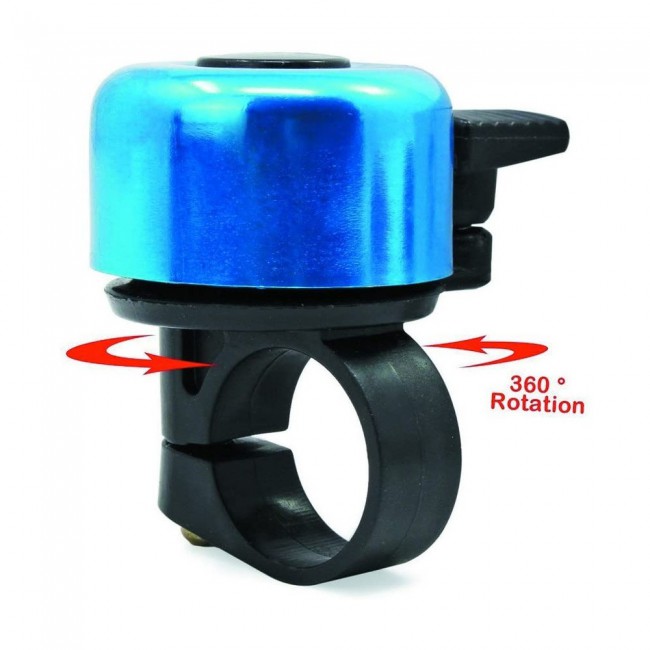 Margoun Cycle Bell Metal Handlebar Horn for Bicycle - Blue