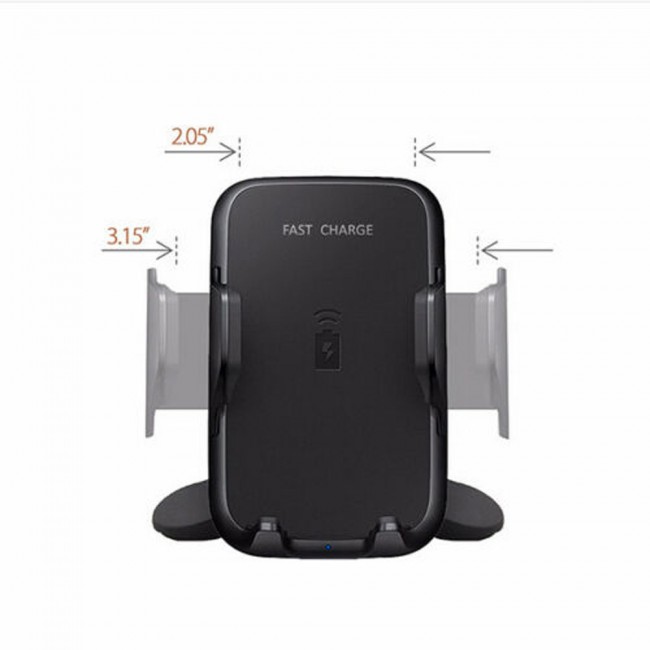 Margoun Fast Charging Car Charger Mount Phone Holder – Black