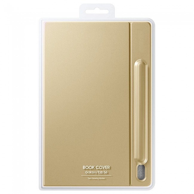 Margoun 2Pack Trifold Folio Case Cover for Samsung Galaxy Tab S6 10.5 inch T860 T865 - Gold Black