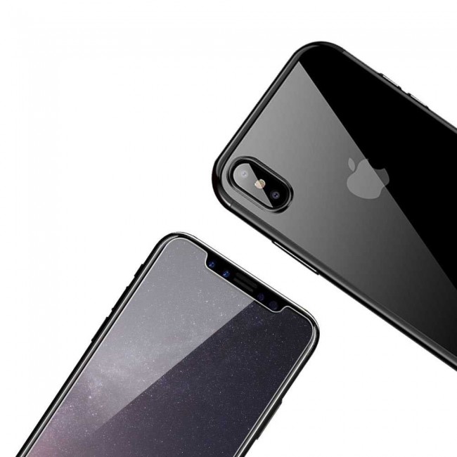 Margoun Front and Back Tempered Glass Screen Protector for Apple iphone XS ( 5.8 inch)