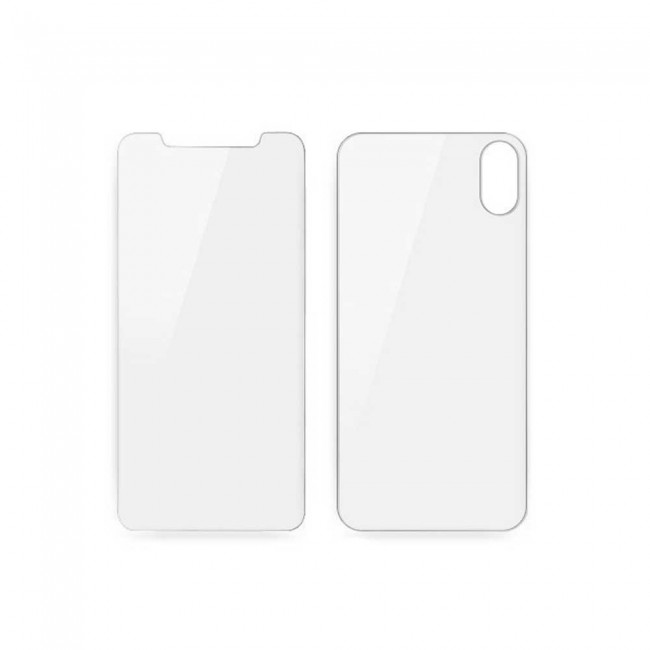 Margoun Front and Back Tempered Glass Screen Protector for Apple iphone XS Max ( 6.5 inch)