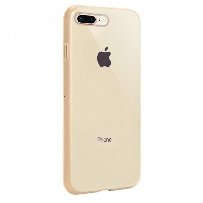 Margoun Glossy TPU Case Cover for Apple iphone 7 Plus - ( Red , Blue , Green , Purple , Gold , Beige , Cream , Yellow , Orange )