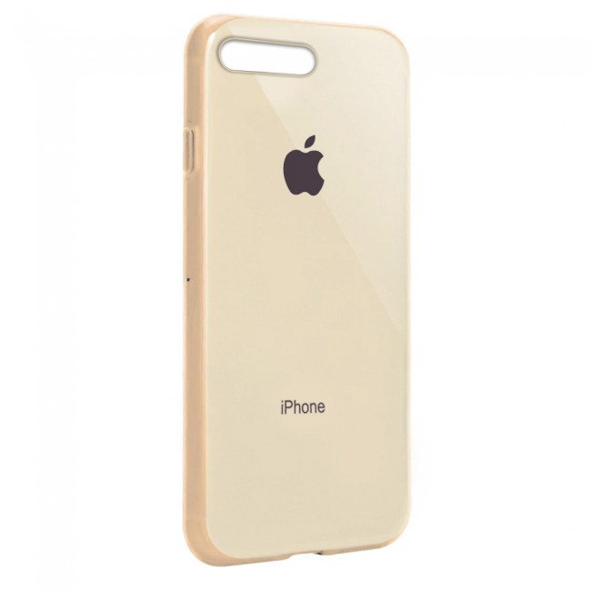 Margoun Glossy TPU Case Cover for Apple iphone 7 Plus - ( Red , Blue , Green , Purple , Gold , Beige , Cream , Yellow , Orange )