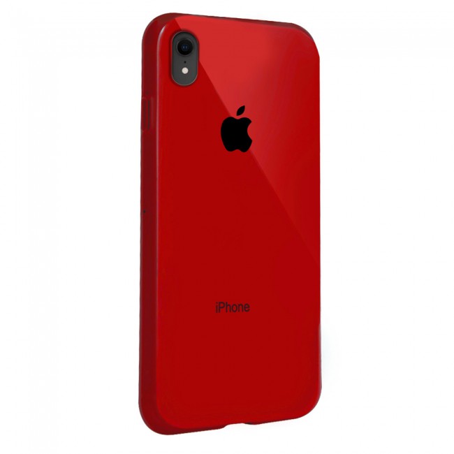 Margoun Glossy TPU Case Cover for Apple iphone  XR - ( Red , Blue , Green , Purple , Gold , Beige , Cream , Yellow , Orange )