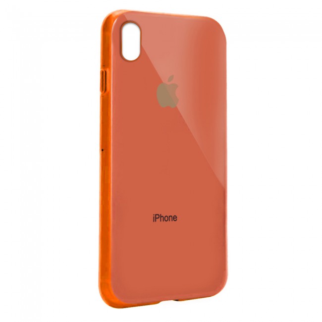 Margoun Glossy TPU Case Cover for Apple iphone  XR - ( Red , Blue , Green , Purple , Gold , Beige , Cream , Yellow , Orange )