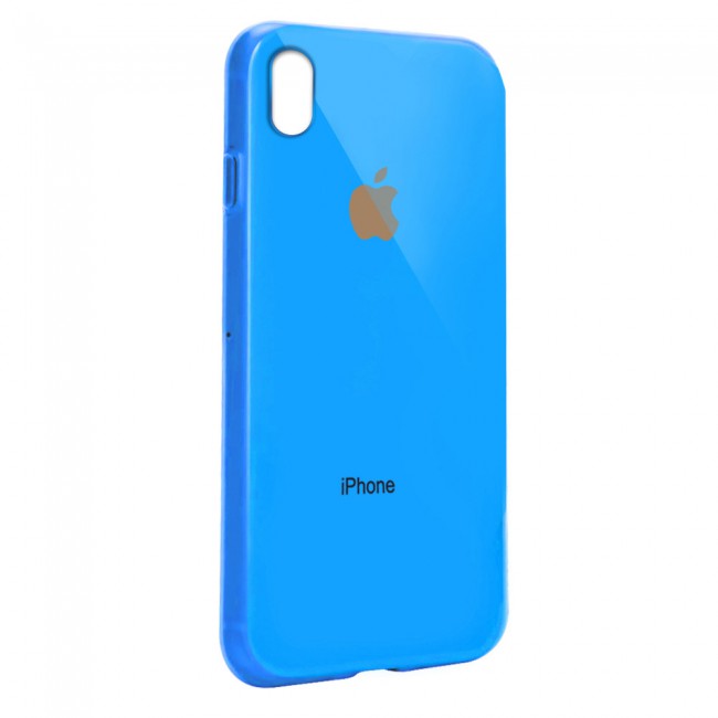 Margoun Glossy TPU Case Cover for Apple iphone  XS Max - ( Red , Blue , Green , Purple , Gold , Beige , Cream , Yellow , Orange )