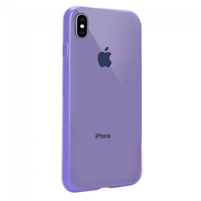 Margoun Glossy TPU Case Cover for Apple iphone  XS Max - ( Red , Blue , Green , Purple , Gold , Beige , Cream , Yellow , Orange )