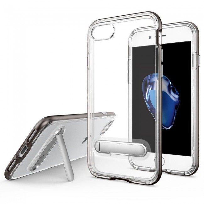 Margoun Hard Shell Case with Built-in Kickstand for Apple iPhone 6 / 6s (4.7 inch) ( Black – Gold – Red – Grey )