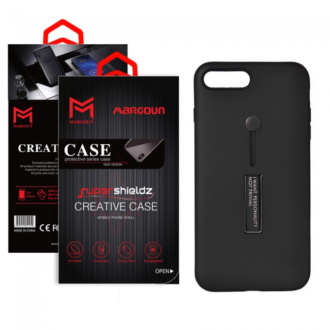 Margoun I Want Personality Not Trivial Strap Case Cover with Kickstand for Apple iphone 7 Plus – Black , Dark Blue , Red , Gold