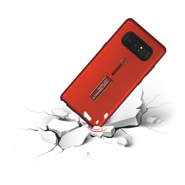 Margoun I Want Personality Not Trivial Strap Case Cover with Kickstand for Samsung Galaxy Note 8 – Black , Dark Blue , Red , Gold