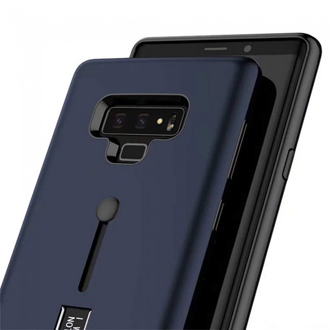 Margoun I Want Personality Not Trivial Strap Case Cover with Kickstand for Samsung Galaxy Note 9 – Black , Dark Blue , Red , Gold