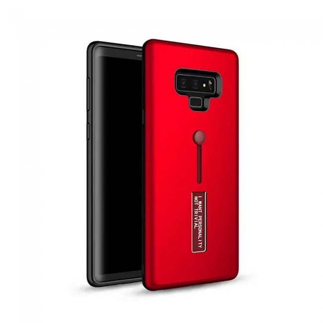 Margoun I Want Personality Not Trivial Strap Case Cover with Kickstand for Samsung Galaxy Note 9 – Black , Dark Blue , Red , Gold