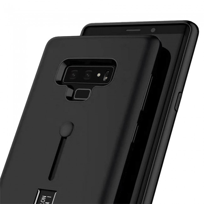 Margoun I Want Personality Not Trivial Strap Case Cover with Kickstand for Samsung Galaxy Note 9 – Black , Dark Blue , Red , Gold