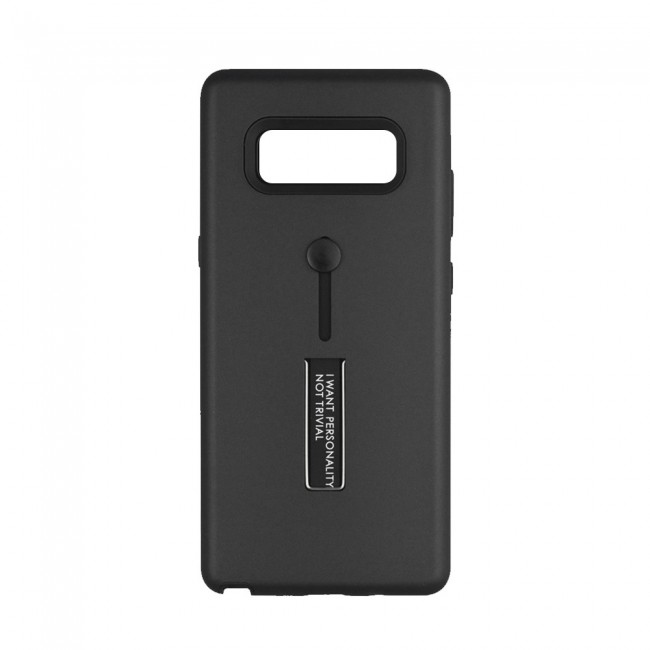 Margoun I Want Personality Not Trivial Strap Case Cover with Kickstand for Samsung Galaxy S10e / S10 Lite – Black , Dark Blue , Red , Gold