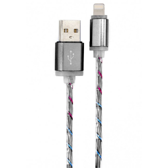 Margoun Lightning Fashion Cable with Light for iPhone and iPad 1M (4 Colors)