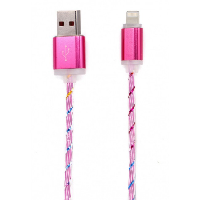 Margoun Lightning Fashion Cable with Light for iPhone and iPad 1M (4 Colors)