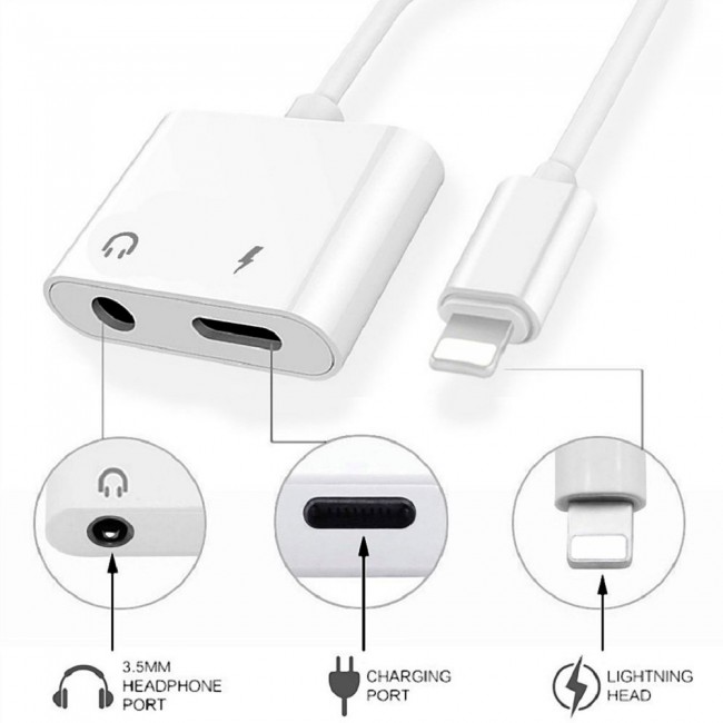 Margoun Lightning to 3.5mm Audio Jack Adapter for iPhone